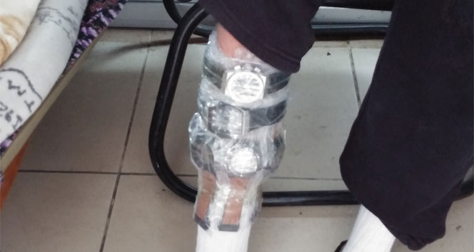 Sınırda saat kaçakçılığı 