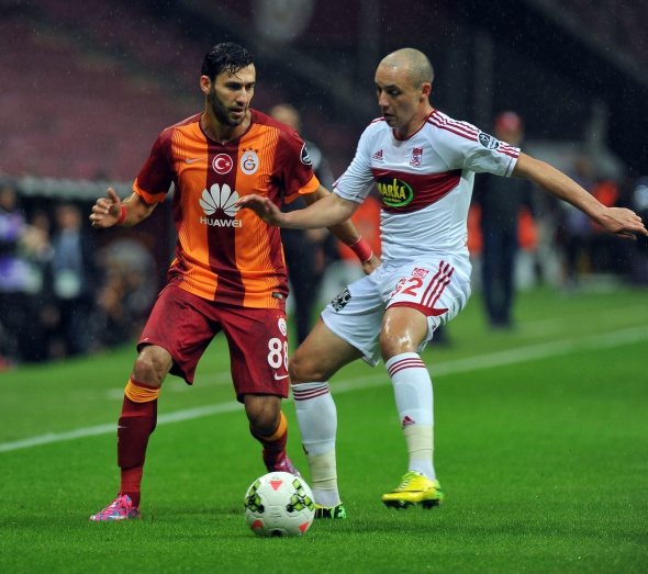 Galatasaray Sivasspor maçından kareler