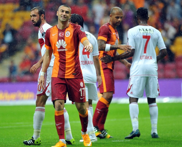Galatasaray Sivasspor maçından kareler