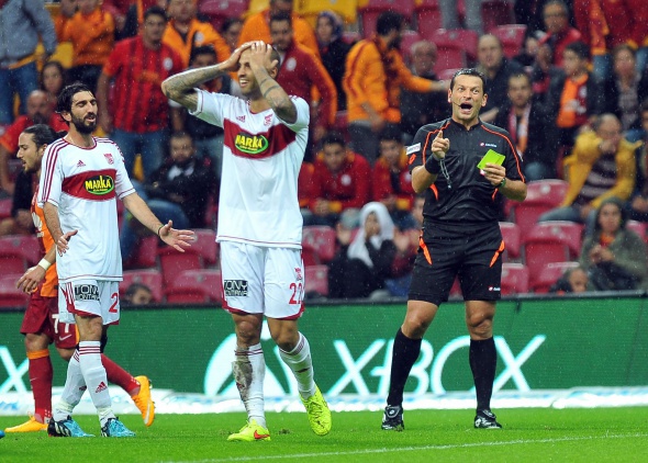 Galatasaray Sivasspor maçından kareler