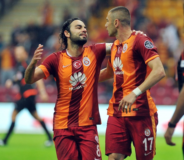 Galatasaray Sivasspor maçından kareler