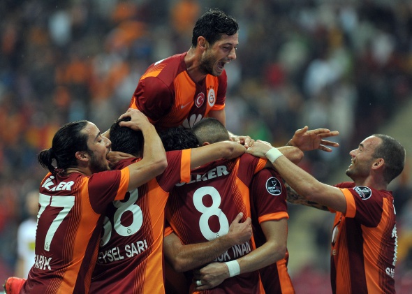 Galatasaray Sivasspor maçından kareler