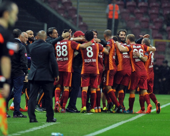 Galatasaray Sivasspor maçından kareler