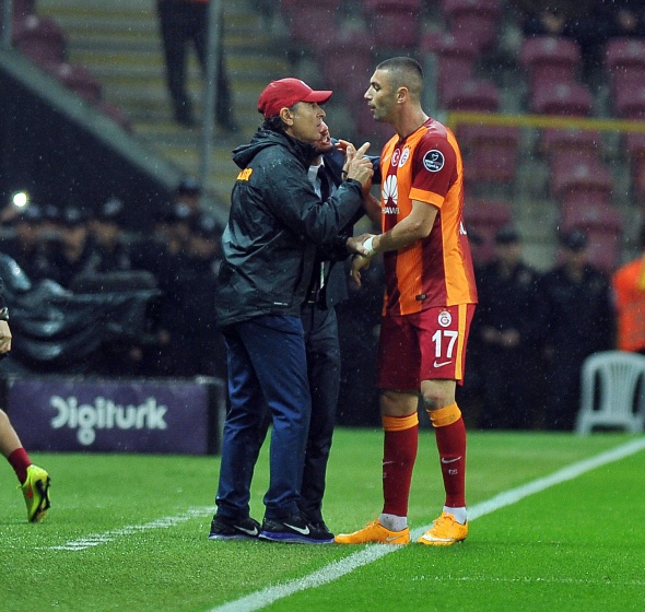 Galatasaray Sivasspor maçından kareler