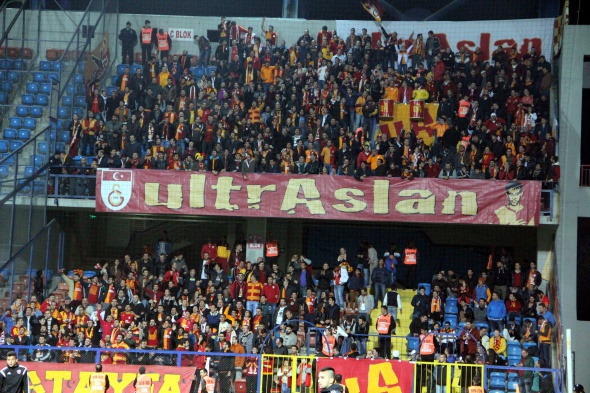 Karabükspor Galatasaray maçından kareler