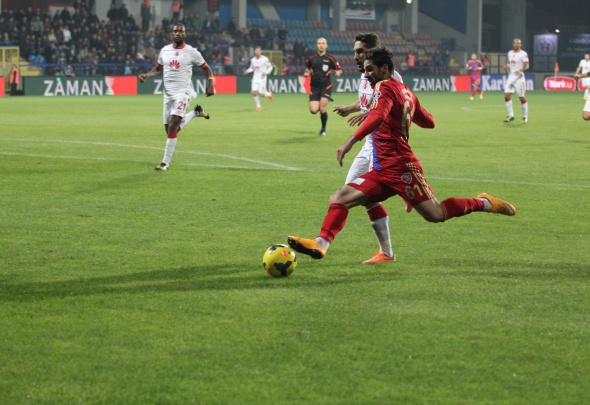 Karabükspor Galatasaray maçından kareler