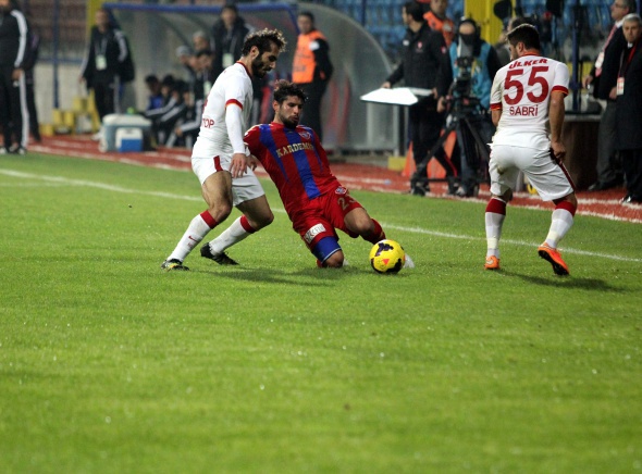 Karabükspor Galatasaray maçından kareler