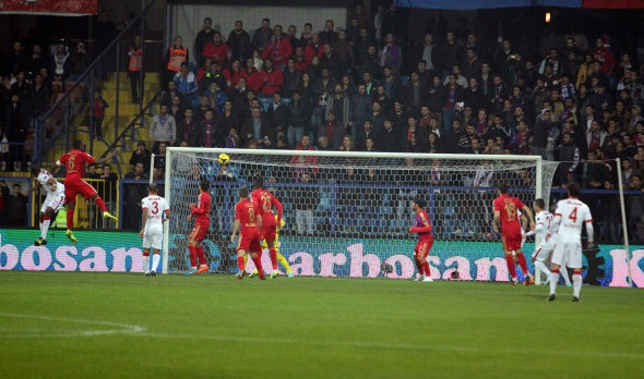 Karabükspor Galatasaray maçından kareler