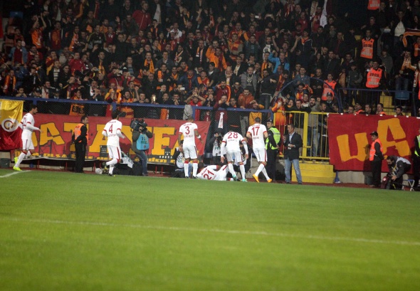 Karabükspor Galatasaray maçından kareler
