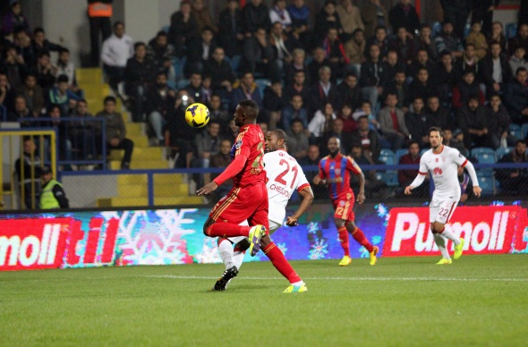 Karabükspor Galatasaray maçından kareler