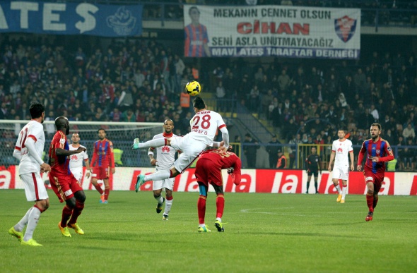 Karabükspor Galatasaray maçından kareler