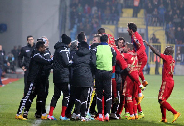Karabükspor Galatasaray maçından kareler
