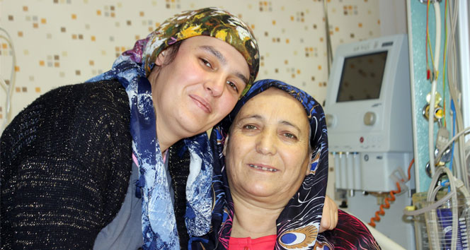 Öz annesi gibi sevdiği kaynanasına böbreğini verdi Böbrek nakli,yüksel doğan