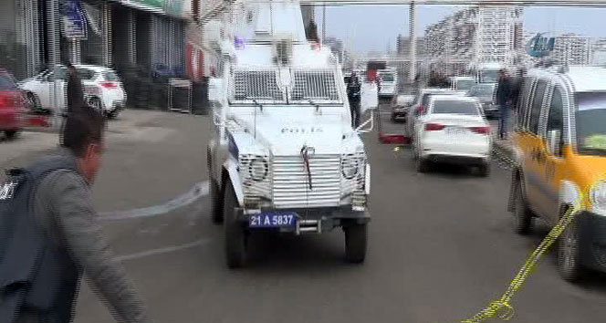 Polise saldırı: 1 polis yaralı diyarbakır,hırsız,polis