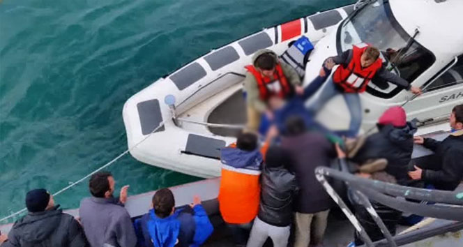 Cesetleri denizden balıkçılar çıkardı