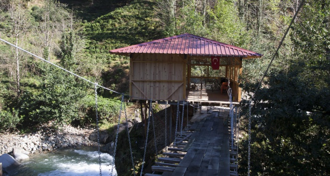 Rize'nin ilginç yapıları bitmiyor