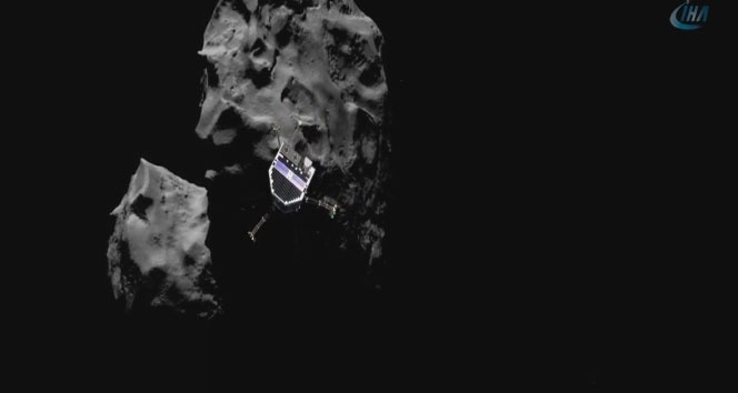 Rosetta Uzay Aracı kuyruklu yıldıza iniş yaptı