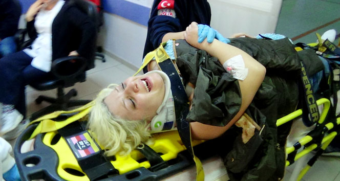 Kaçırdığı eski eşini peşine polis takılınca araçtan attı