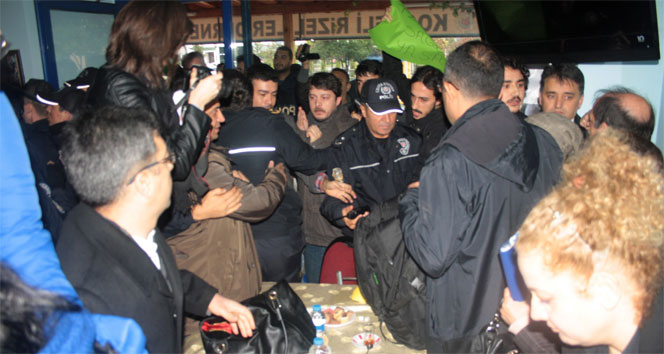 ÇED toplantısında kavga ÇED Toplantısı,çevik kuvvet,olay