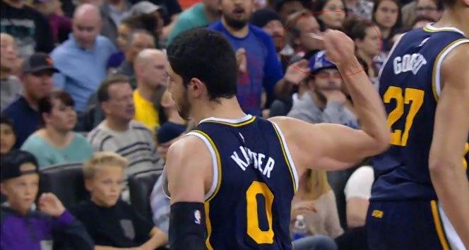 ABD Enes Kanter’in bu tepkisini konuşuyor&nbsp;ABD,Enes Kanter,nba,Utah Jaz