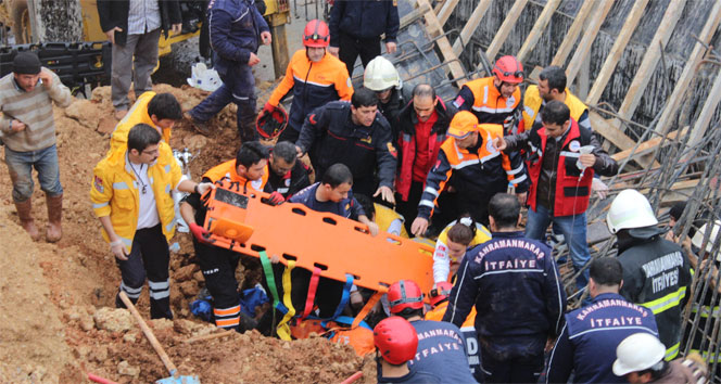 Kahramanmaraş'ta göçük&nbsp;