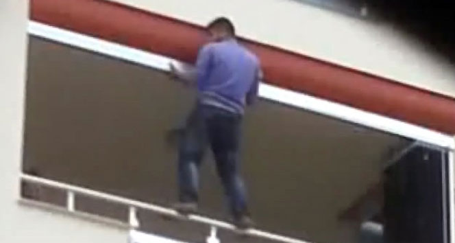 Balkonda ölümle dans&nbsp;balkon,Denizli,işçi güvenliği