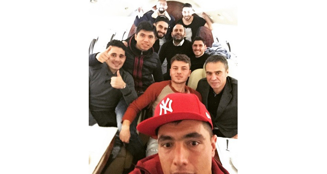 Cardozo'nun telefonundan selfie Cardozo,trabzon