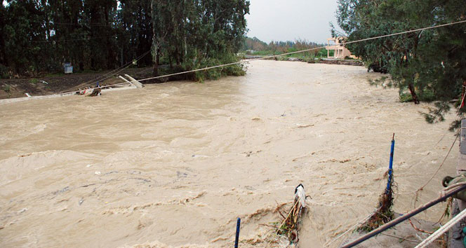 Hatay’da sel felaketi Hatay,sel felaketi