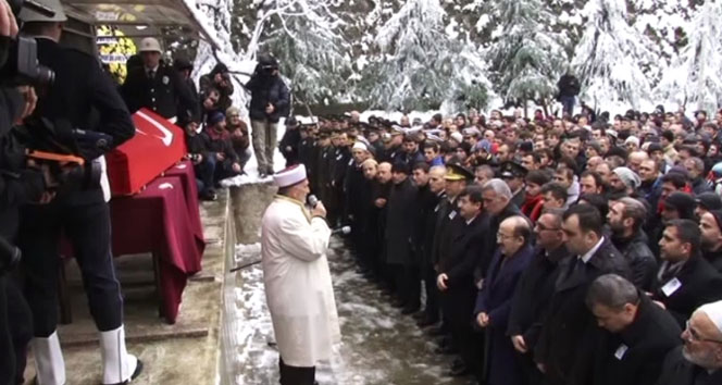 Trabzonlu şehit polise son görev cenaze töreni,kenan kumaş,şehit polis,trabzon