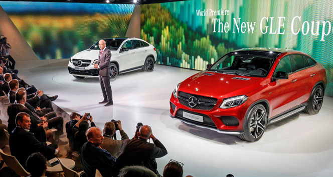 Gle Coupe, Naias- Detroit'in yıldızı oldu Gle Coupe,Mercedes-Benz,otomobil fuarı