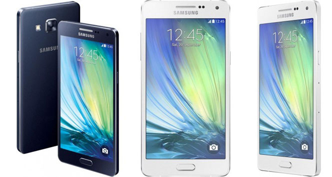 İşte Samsung`un merakla beklenen o telefonu Samsung Galaxy A7 akıllı telefon