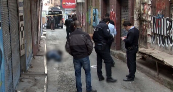Beyoğlu’nda sokak ortasında cinayet beyoğlu,cinayet,İstanbul