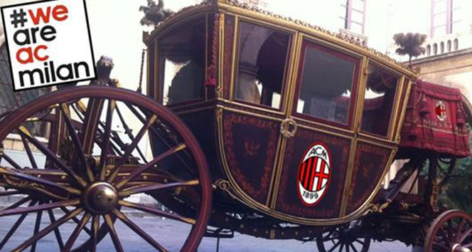 Milan alay konusu oldu milan