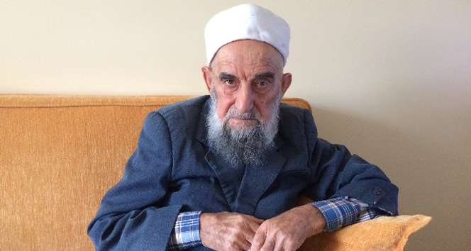 Asırlık Mehmet dedenin uzun yaşam sırrı 100 yaş,elazığ,mehmet can