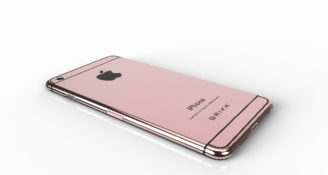 İşte dünyanın ilk pembe iPhone’u&nbsp;apple,bayanlara özel iphone,dünyanın ilk pembe iPhoneu,iPhone 6,pembe iphone