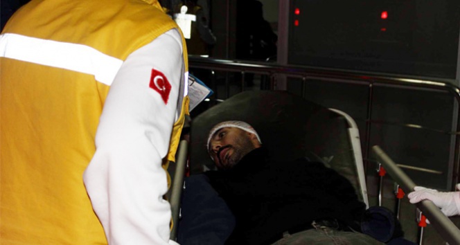 Kocasını odunla dövdü!&nbsp;Kayseri,kocasını odunla kovan kadın