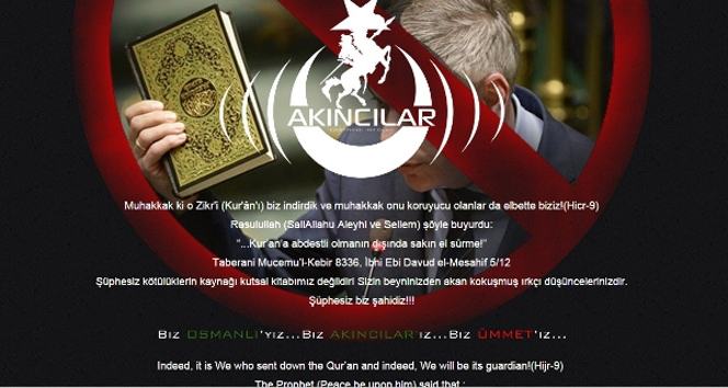 Kur’an-ı Kerime hakeret eden vekil Filip Dewinter'a Akıncılar şoku&nbsp;Akıncılar,Filip Dewinter,Filip Dewinter hakaret,Filip Dewintera siber saldırı