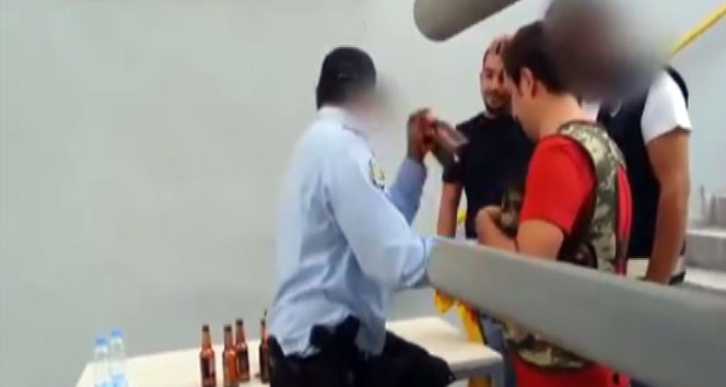 22 şişe bira ile stada girmeye çalıştı&nbsp;Göztepe taraftarı