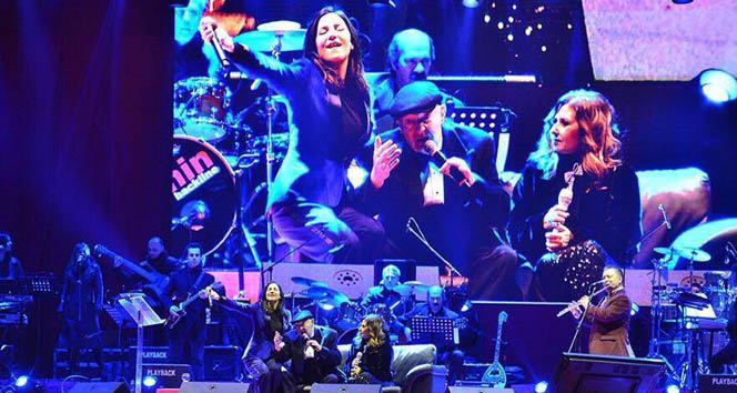 Kayahan ve Nilüfer yıllar sonra aynı sahnede Beşiktaş Belediyesi,Kayahan,Nilüfer