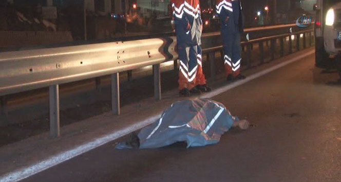 Karşıdan karşıya geçmek isteyen vatandaş hayatını kaybetti&nbsp;Kartal,trafik kazası