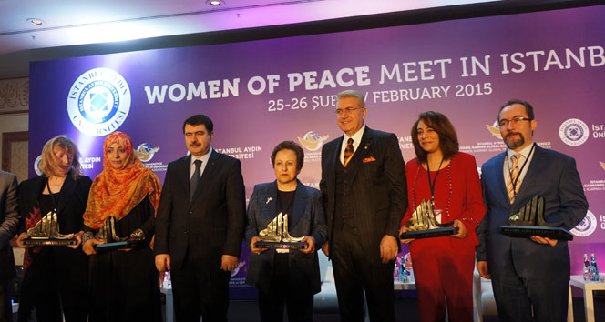 Nobel barış ödüllü kadınlardan Özgecan mesajı 