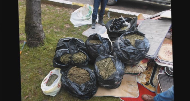 Uşak polisinden Diriliş müzikli uyuşturucu operasyonu&nbsp;Diriliş müzikli uyuşturucu,Uşak polisi