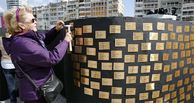 Acıyı temsil eden 'utanç' duvarı&nbsp;İzmir,utanç duvarı
