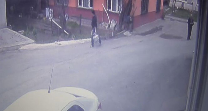 Hırsızı terlikle kovalayıp yakalamaya çalıştı&nbsp;hırsız,kovalama,terlik